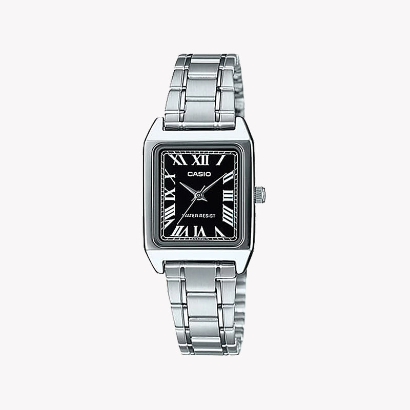 Timeless Elegance Women's Silver Watch, Quartz Movement | Ltp-V007d-1budf by i-watch