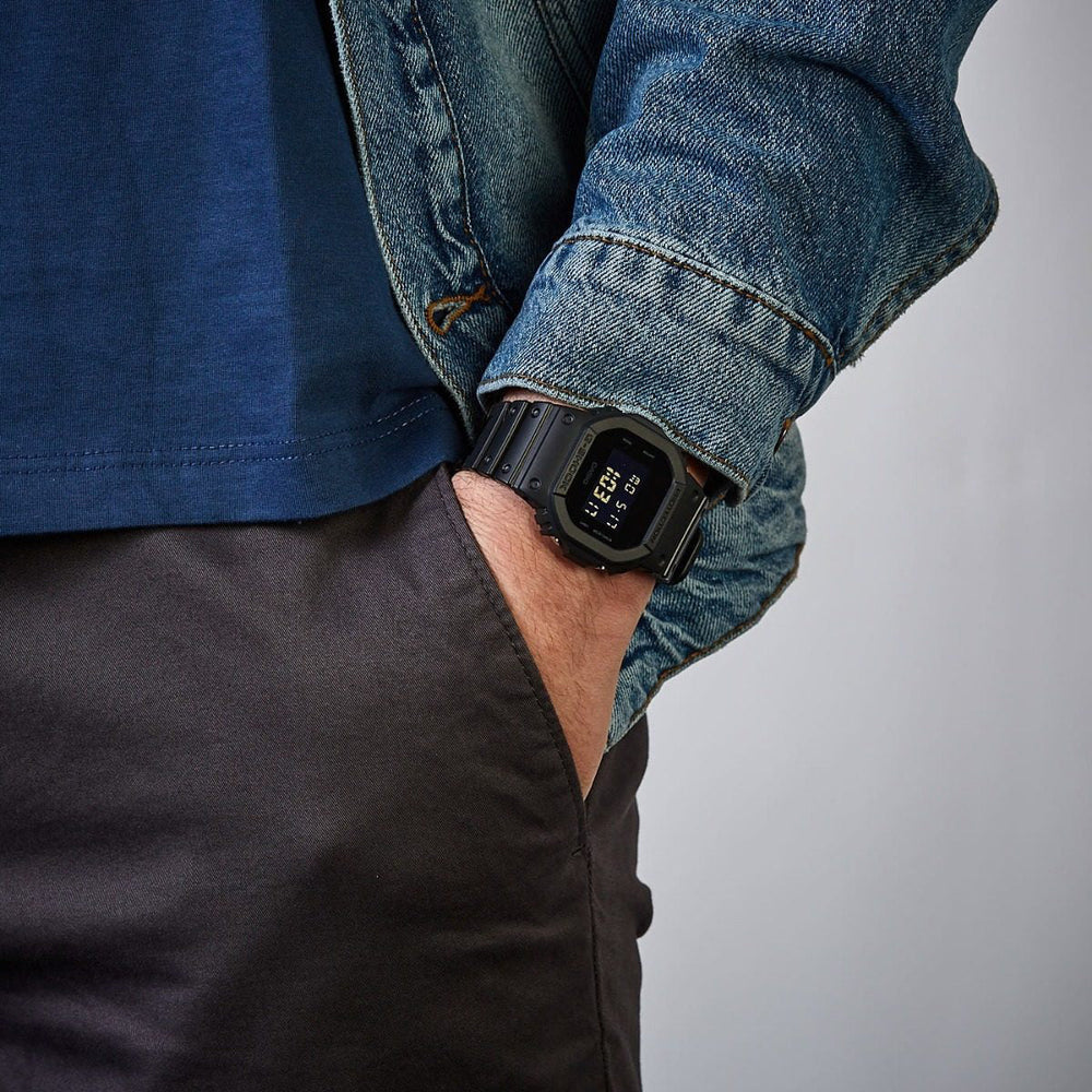 Casio G-Shock Dw-5600bb-1dr - Elevate Your Adventure With Matte Black Styling by i-watch