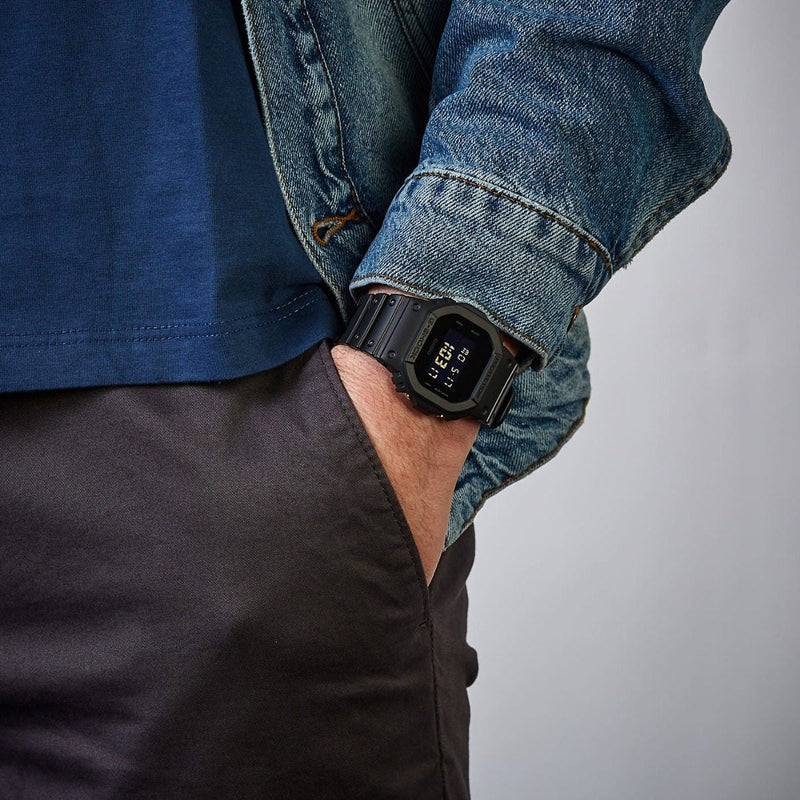 Casio G-Shock Dw-5600bb-1dr - Elevate Your Adventure With Matte Black Styling by i-watch
