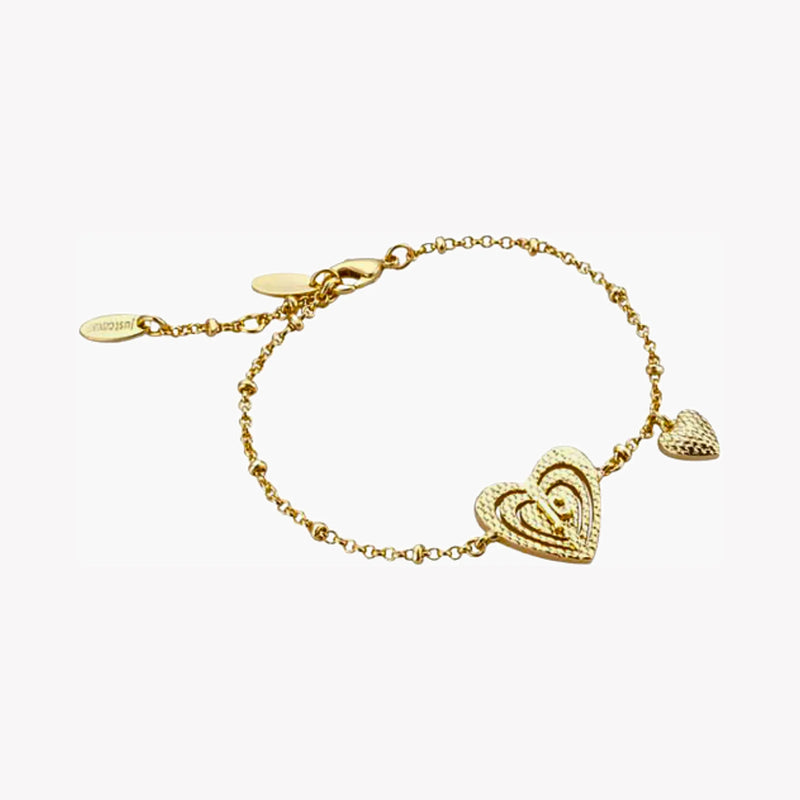 Just Cavalli Women's Gold Brass Bracelet, Unique Design | Jcfb00110200 by i-watch
