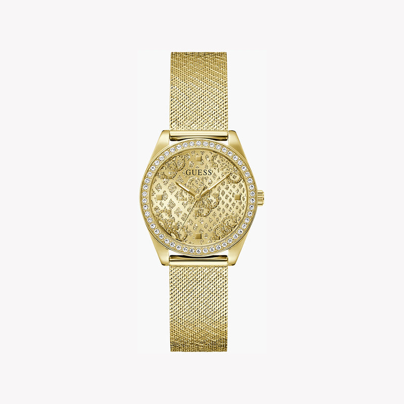 Guess Women's Gold Watch, Champagne Dial | Gw0748l2 by i-watch