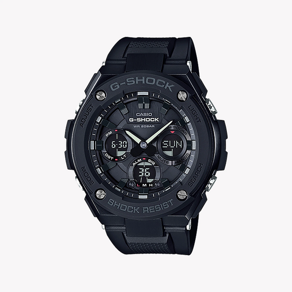 G-Shock Men's Black Stainless Steel Watch, Resin Band | Gst-S100g-1bdr by i-watch