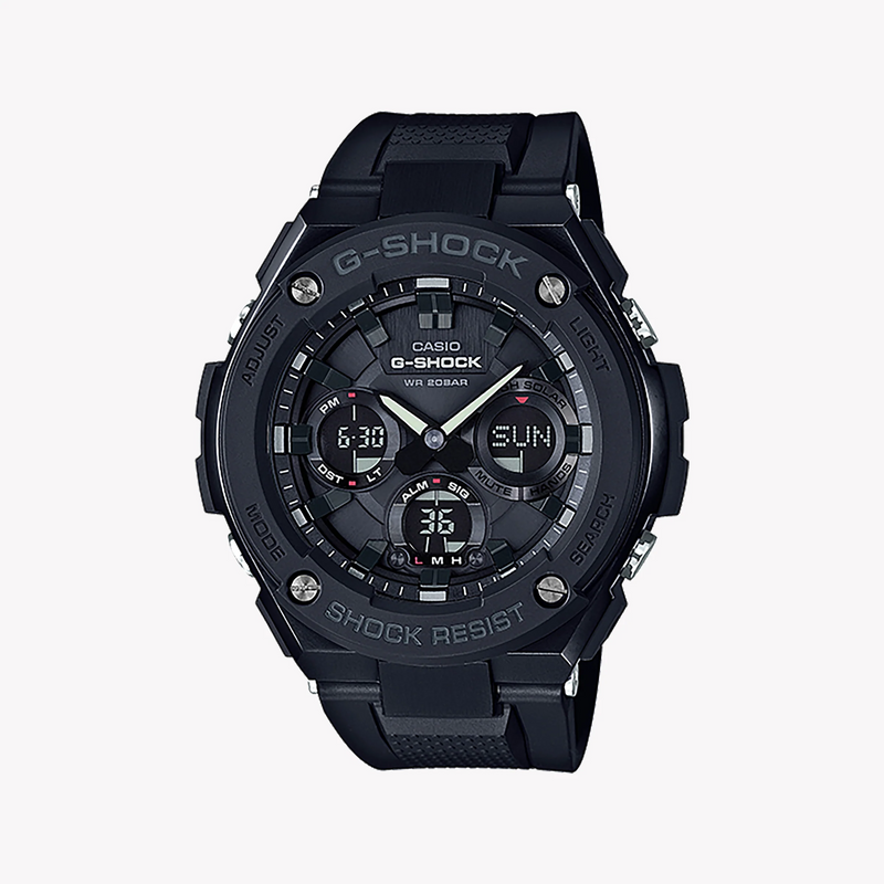 G-Shock Men's Black Stainless Steel Watch, Resin Band | Gst-S100g-1bdr by i-watch