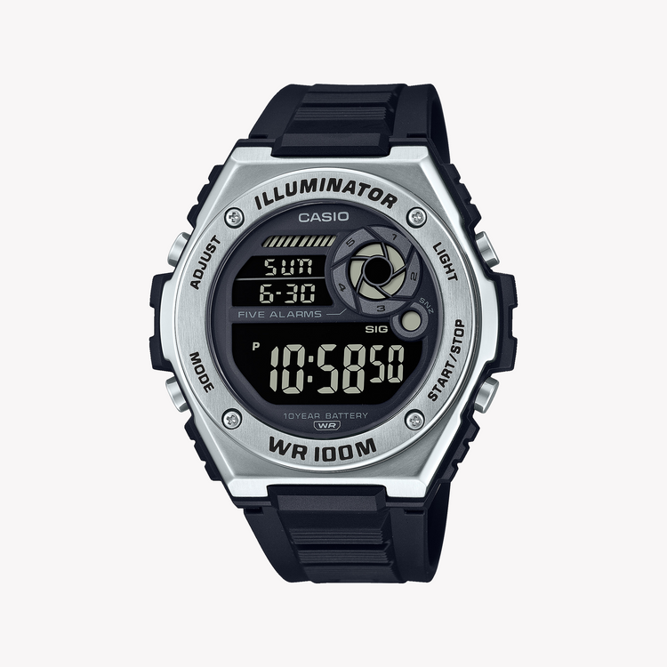 CASIO MWD-100H-1BVDF ADVENTURE READY - RUGGED STYLE MEN'S WATCH WITH WATER RESISTANCE & LONG BATTERY LIFE