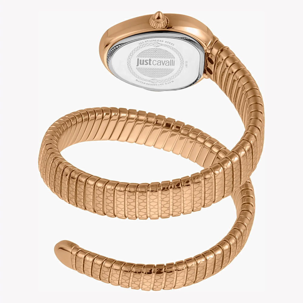 Just Cavalli Women's Rose Gold Watch, Blue Dial | Jc1l167m0045 by i-watch