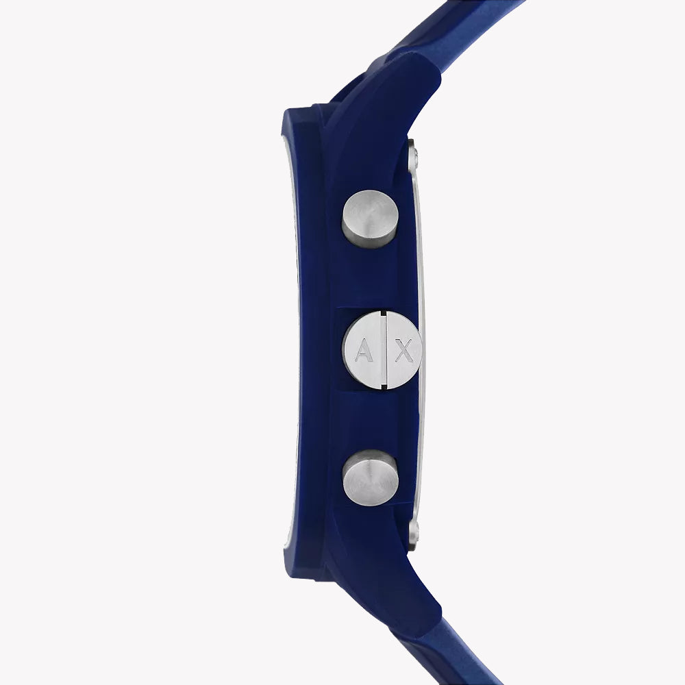 ARMANI EXCHANGE AX1327 - BOLD BLUE STAINLESS STEEL TIMEPIECE FOR MEN-i-Watch-2