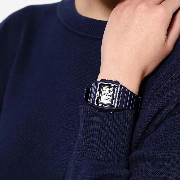 CASIO W-215H-2AVDF VERSATILE SPORTY TIMEPIECE - ELEGANT BLACK RESIN WOMEN'S WATCH-i-Watch-2