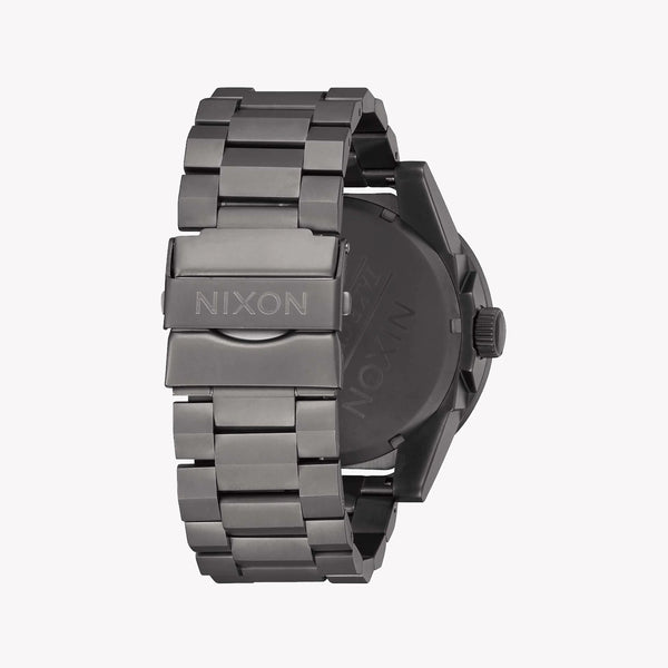 Nixon Men's Grey Stainless Steel Watch, Blue Dial | A346-2340 by i-watch