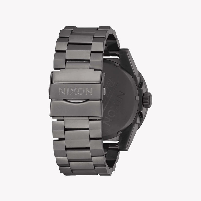 Nixon Men's Grey Stainless Steel Watch, Blue Dial | A346-2340 by i-watch