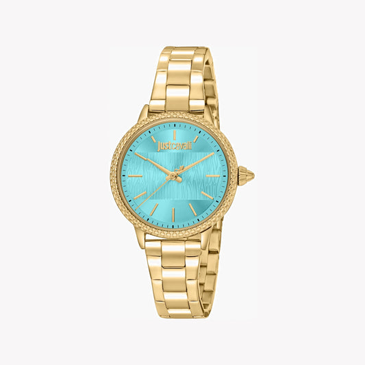 Montre analogique pour femme Just Cavalli en acier inoxydable JC1L259M0065