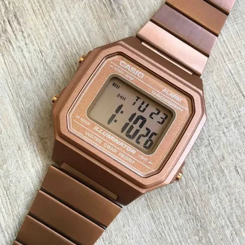 B-650wc-5a Unisex Stainless Steel Bronze Watch, 41mm | B-650wc-5a by i-watch