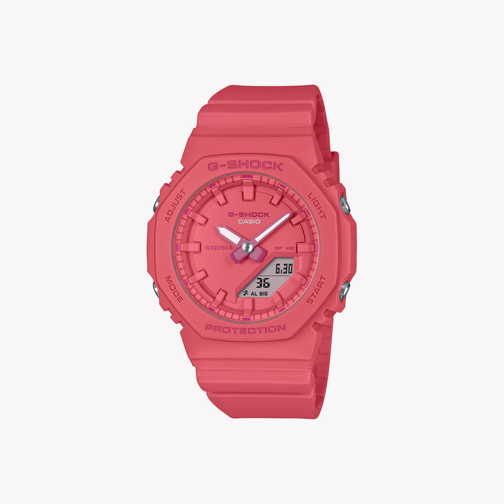 Casio G-Shock Men's Pink Resin Watch, Pink Dial | Gma-P2100-4aer by i-watch
