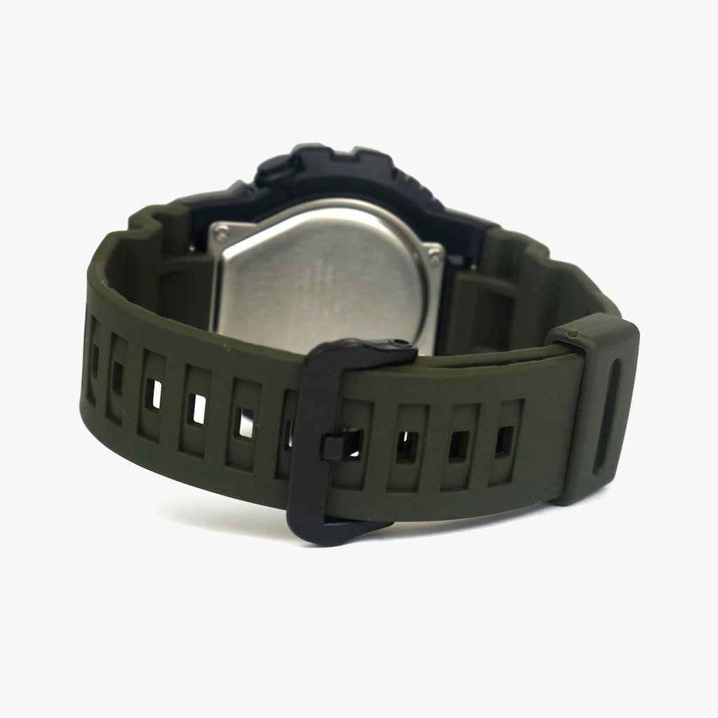 CASIO HDC-700-3AV ADVENTURE READY - BOLD EXPLORER MEN'S WATCH with dark green band and black case-i-Watch-4