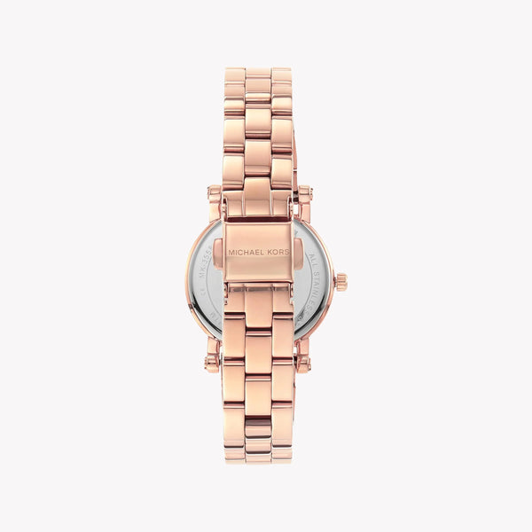 Michael Kors Women's Rose Gold Watch, White Dial | Mk3558 by i-watch