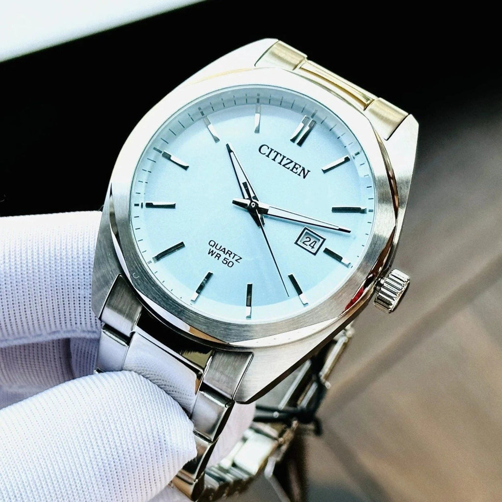 CITIZEN BI5110-54M - ELEGANT STAINLESS STEEL MEN'S WATCH WITH DATE FUNCTION & WATER RESISTANCE-i-Watch-3