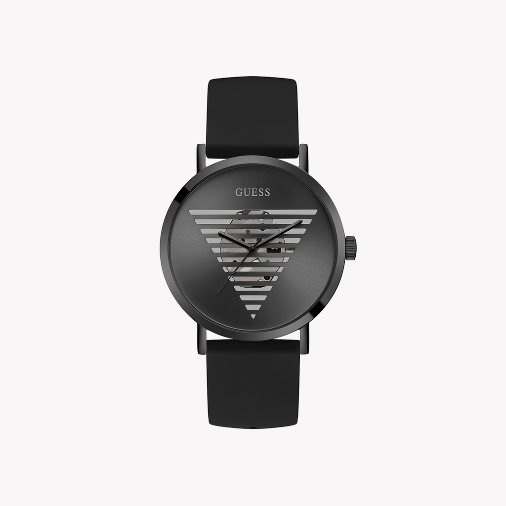 GUESS GW0503G3 BOLD PERFORMANCE - MEN'S BLACK STAINLESS STEEL AND SILICONE WATCH