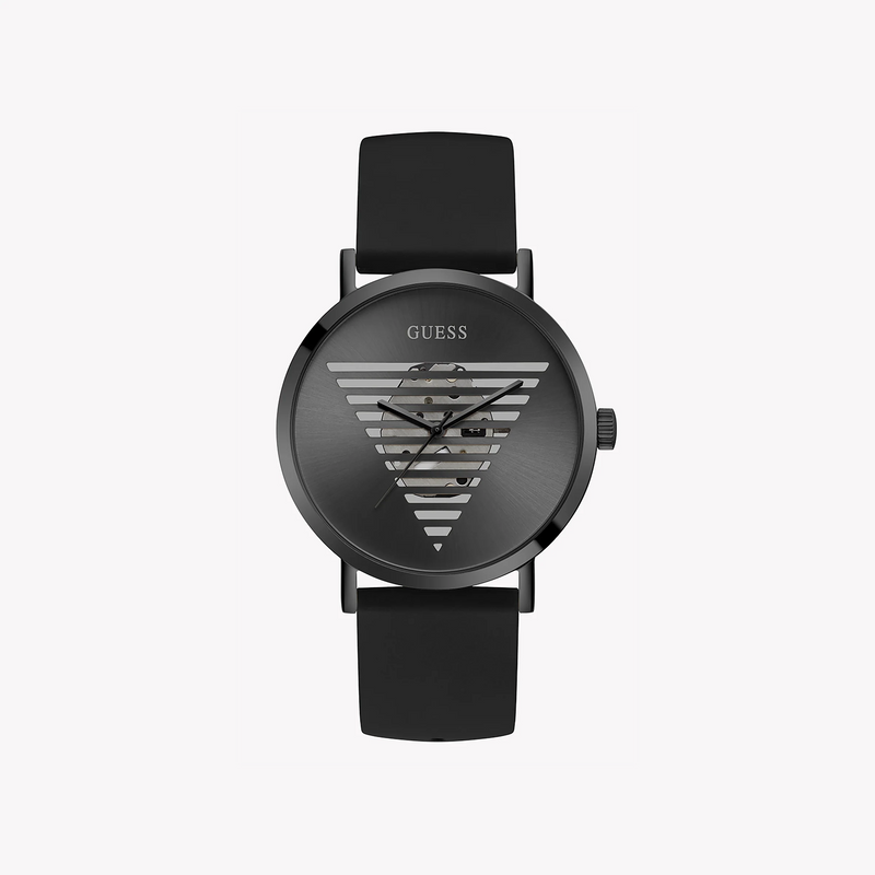 GUESS GW0503G3 BOLD PERFORMANCE - MEN'S BLACK STAINLESS STEEL AND SILICONE WATCH