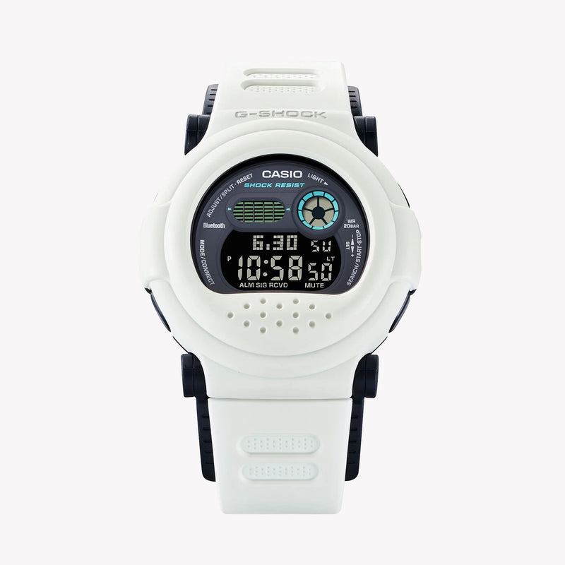 Casio G-Shock G-B001sf-7dr - Sporty Confidence Unleashed Men's Watch With Rugged White Design & Bluetooth Connectivity by i-watch