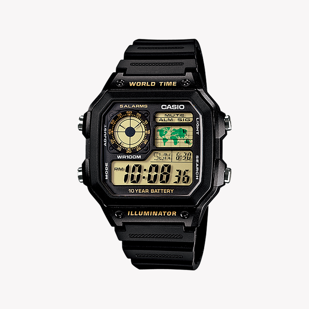 CASIO AE-1200WH-1BVDF DYNAMIC SPORT - RUGGED DIGITAL TIMEPIECE FOR EVERY ADVENTURE