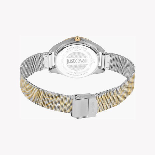 Just Cavalli Women's Two Tone Watch, Silver Dial | Jc1l210m0065 by i-watch