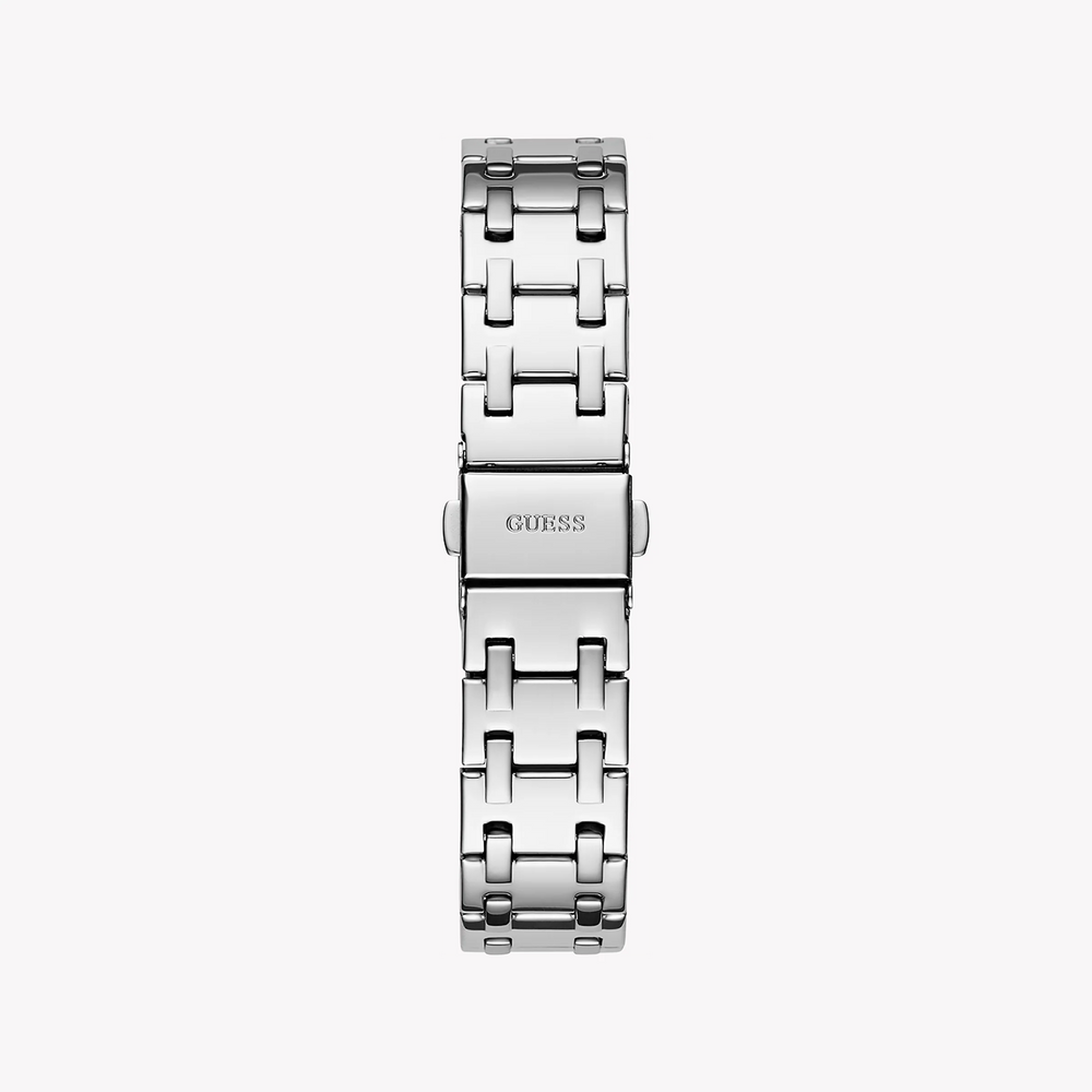 Guess Women's Silver Stainless Steel, Blue Dial | Gw0770l1 by i-watch