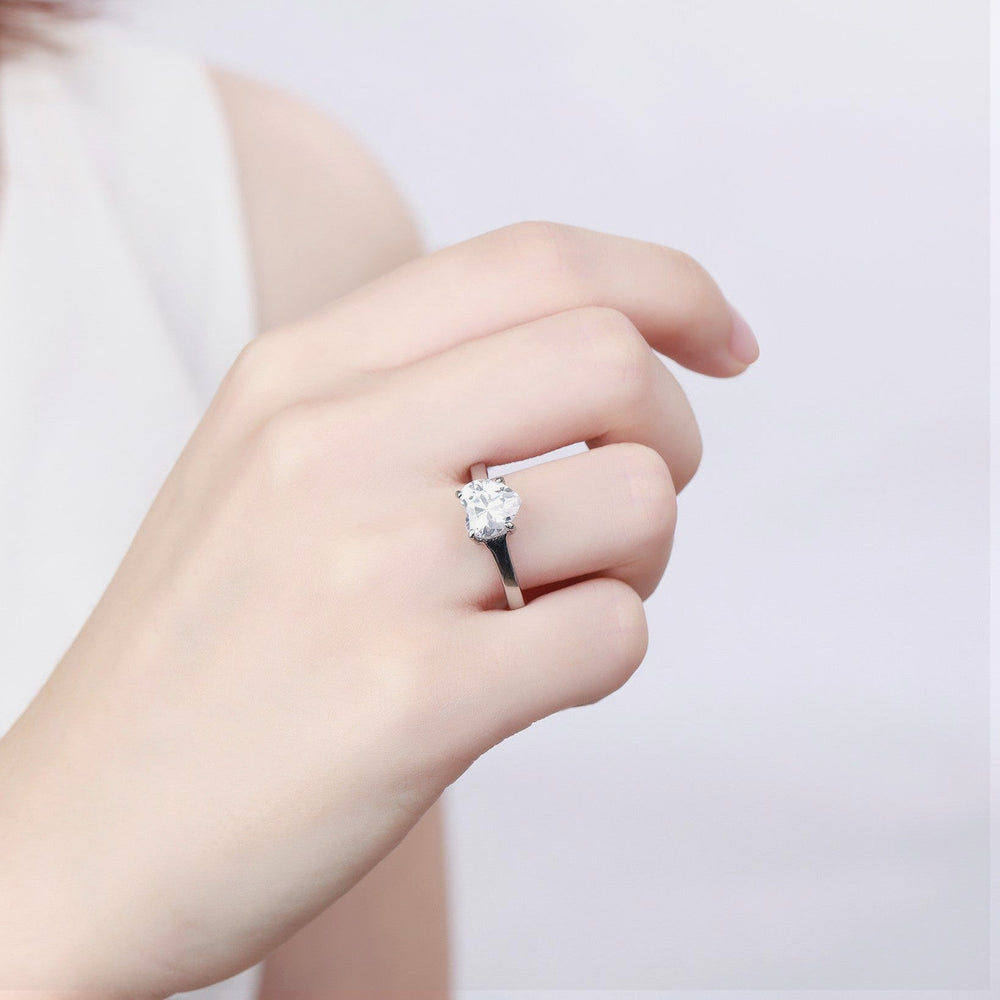 Zink Women's Silver Stainless Steel Ring | Zfrg002shc by i-watch