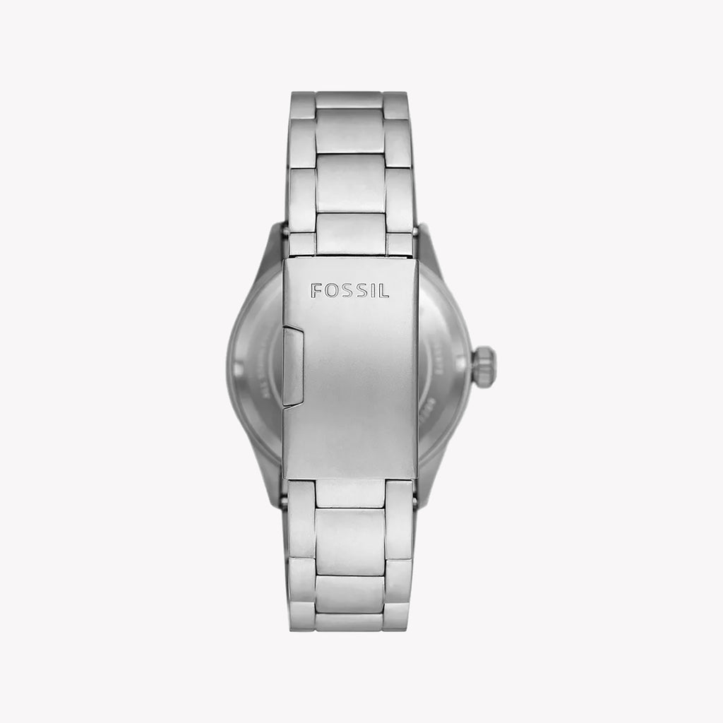 FOSSIL FS5973 TIMELESS ELEGANCE - STYLISH MEN'S WATCH WITH BLACK DIAL & SILVER BRACELET-i-Watch-3