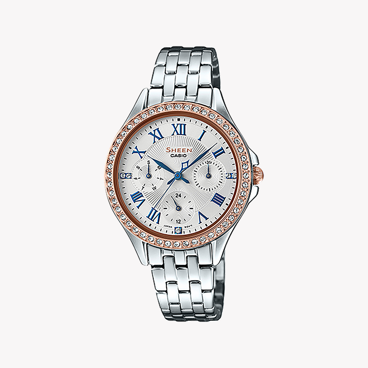 CASIO SHE-3062SG-7AUDF ELEGANT ADVENTURE - SPORTY SOPHISTICATION FOR WOMEN