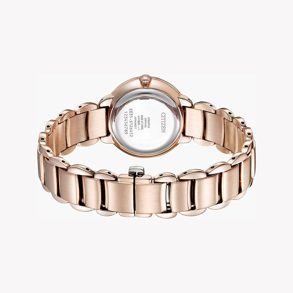 CITIZEN EM0922-81X RADIANT CHARM - ELEGANT ROSEGOLD WOMEN'S TIMEPIECE-i-Watch-2