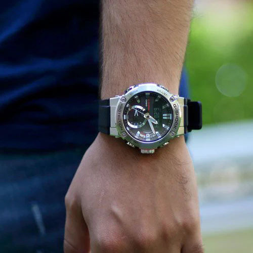 Casio G-Shock Gst-B200-1adr - Adventure-Ready Stylish Men's Timepiece With Smart Connectivity by i-watch