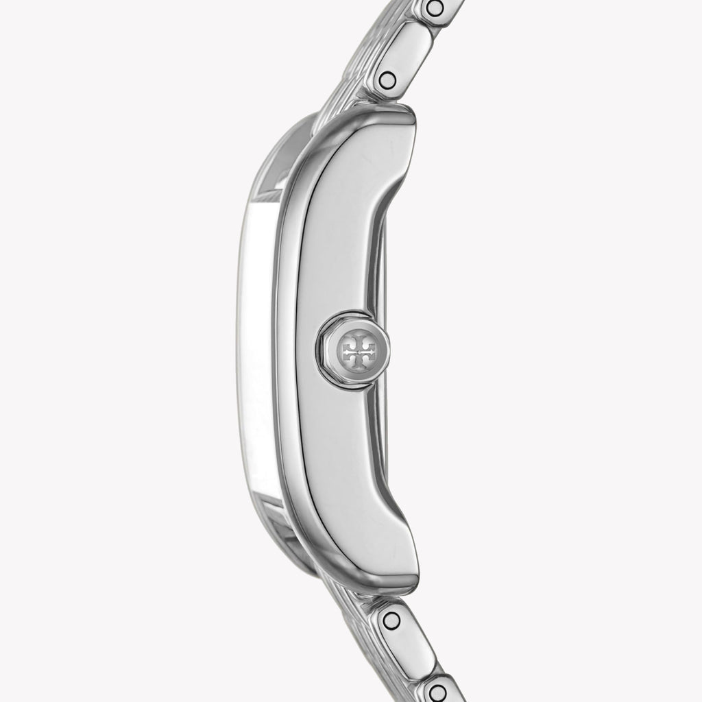 Tory Burch Women's Watch with Silver Stainless Steel Case and Silver Stainless Steel Band-i-Watch-2