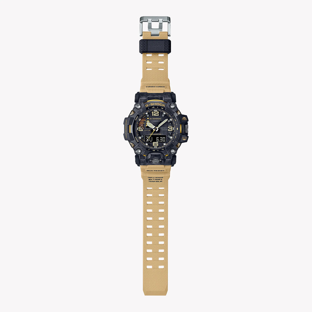 Casio G-Shock Gwg-2000-1a5dr - Unstoppable Resilience Men's Watch With Black Case & Beige Band by i-watch