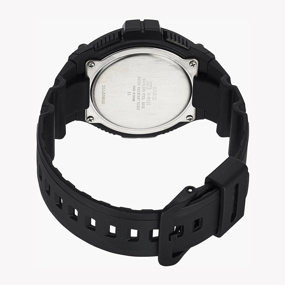 Casio W-S220-9avfd Rugged Resilience - Sporty Solar-Powered Men's Watch by i-watch