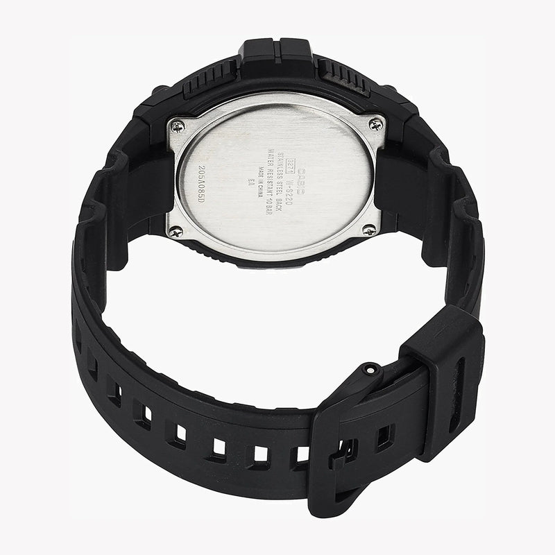 Casio W-S220-9avfd Rugged Resilience - Sporty Solar-Powered Men's Watch by i-watch