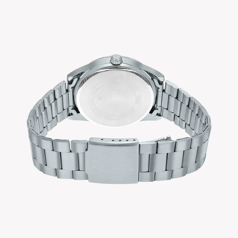 Casio Men's Stainless Steel Watch, Blue Dial | Mtp-Vd03d-2a by i-watch