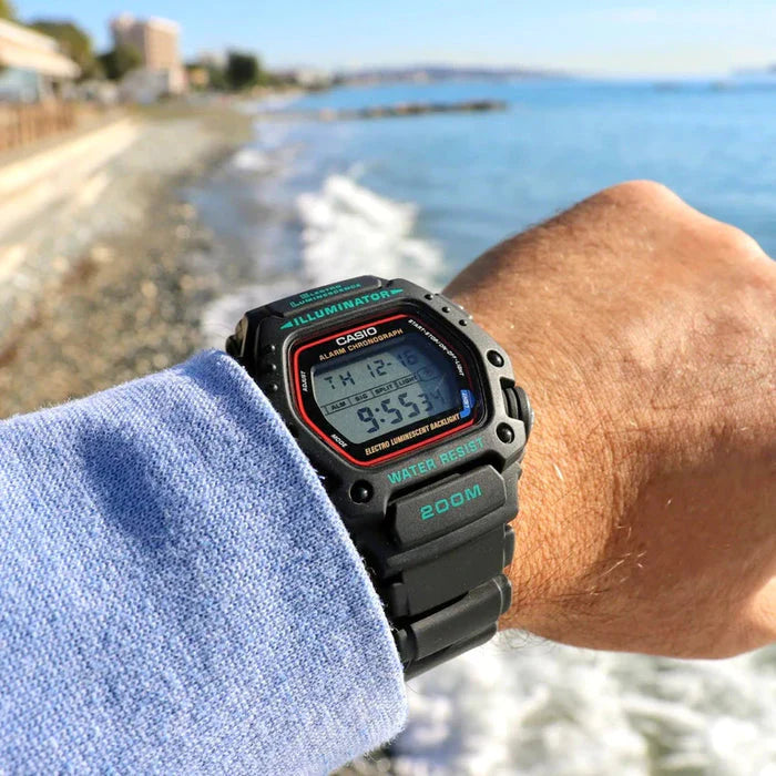 Casio Men's Resin Watch, Black | Dw-290-1vs by i-watch