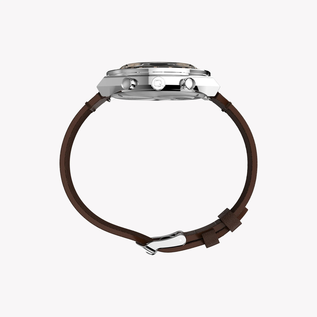 TIMEX Q DIVER CHRONO SST - SALMON DIAL MEN'S ADVENTURE TIMEPIECE-i-Watch-5