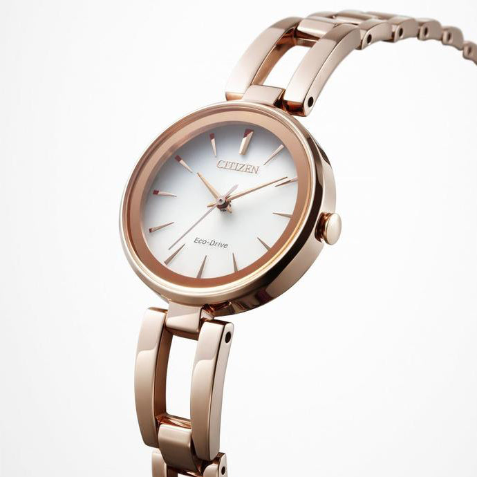 CITIZEN EM0639-81A RADIANT ELEGANCE - ROSE GOLD TIMEPIECE FOR WOMEN