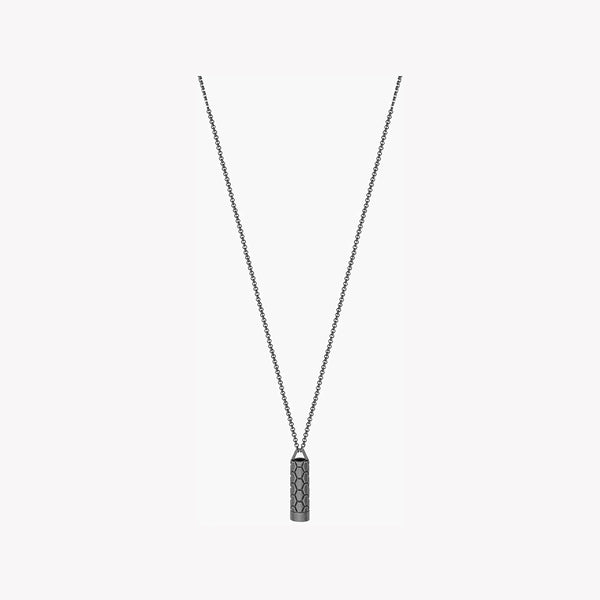 Just Cavalli Men's Black Stainless Steel Necklace | Jcnl50090200