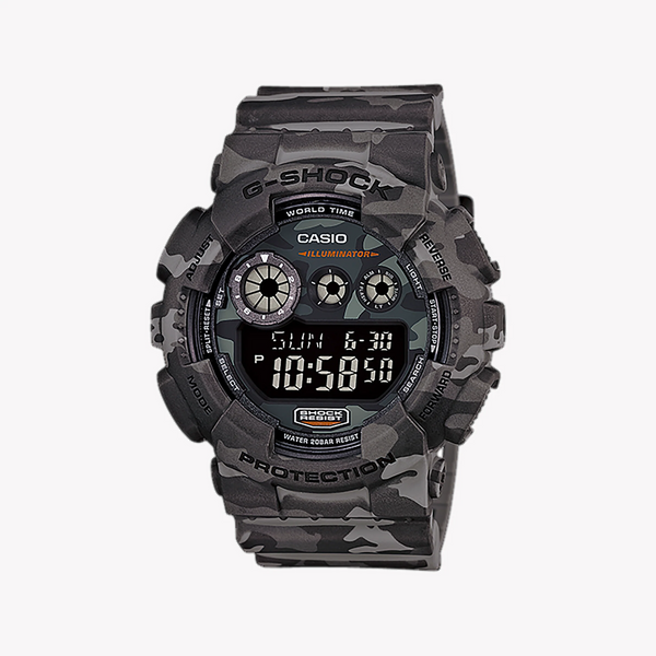 Casio G-Shock Gd-120cm-8dr - Ultimate Adventurer's Timepiece In Dark Gray Resin by i-watch