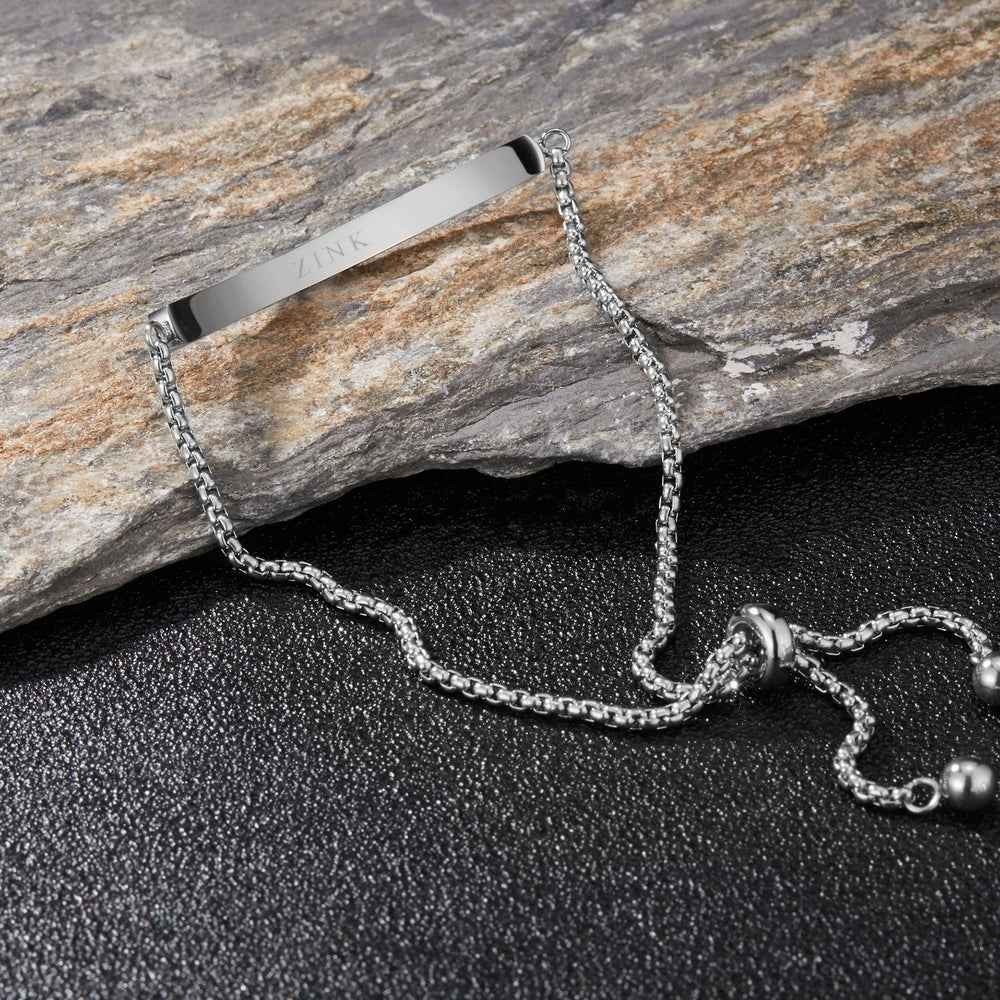 Zink Women's Silver Stainless Steel Bracelet | Zfbr004s