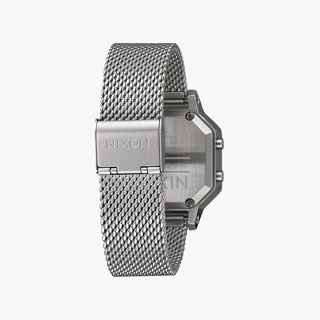 NIXON A1272-1920 TIMEPIECE - VIBRANT SILVER STYLE WITH DIGITAL PRECISION-i-Watch-3