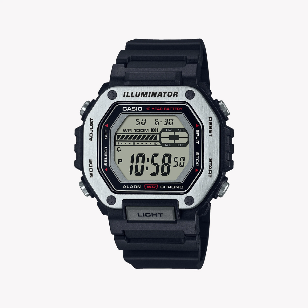 Casio Men's Black Resin Watch, Sporty Design | Mwd-110h-1avdf by i-watch