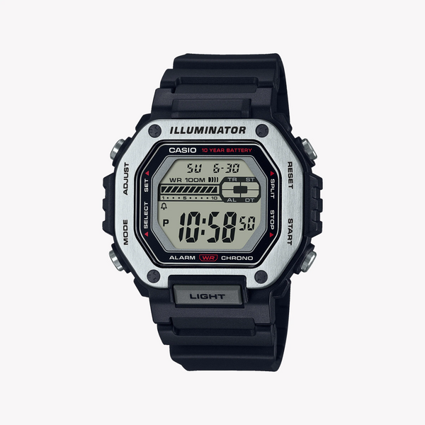 Casio Men's Black Resin Watch, Sporty Design | Mwd-110h-1avdf by i-watch