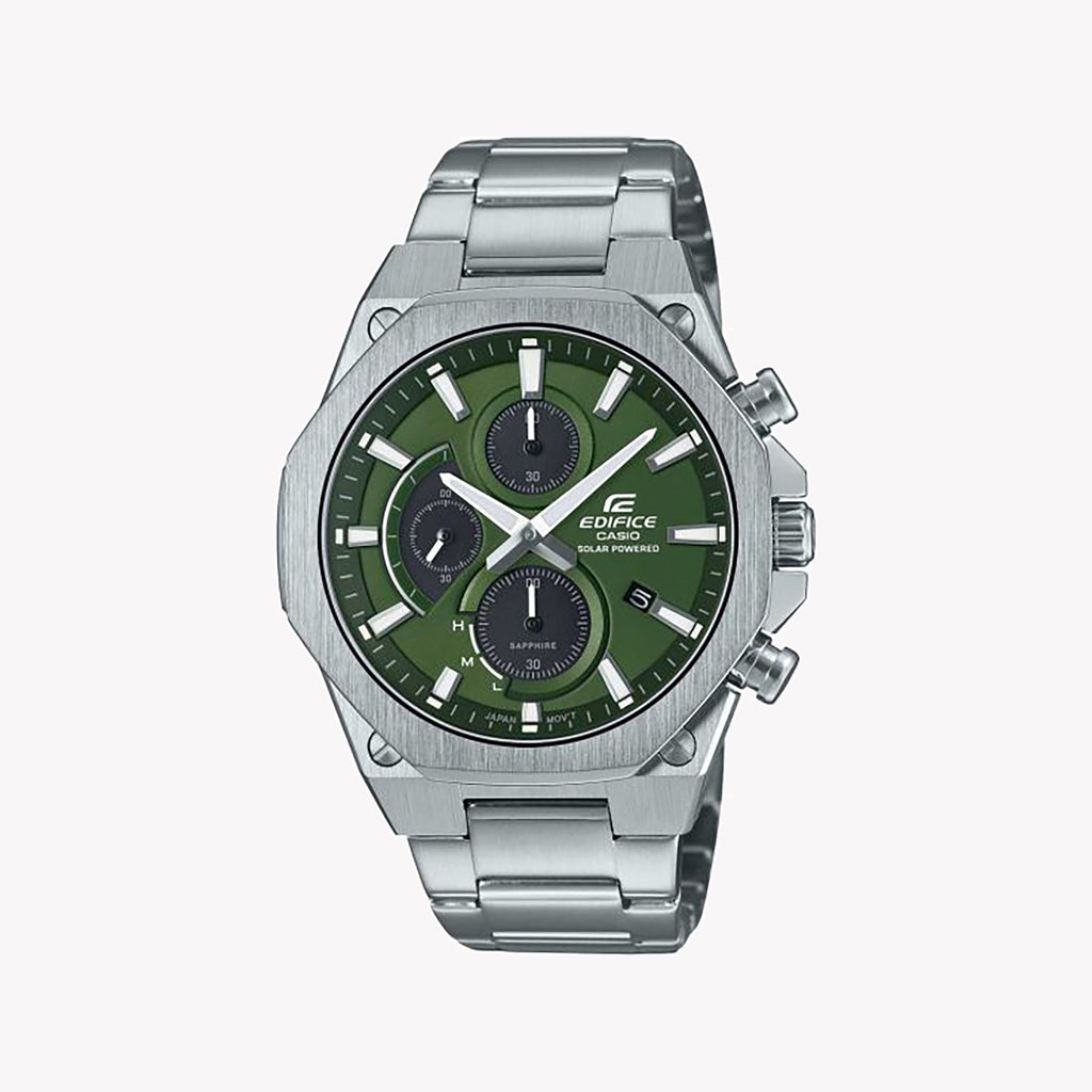 CASIO EDIFICE EFS-S570D-3AUEF - BOLD GREEN TIMEPIECE FOR THE MODERN MAN
