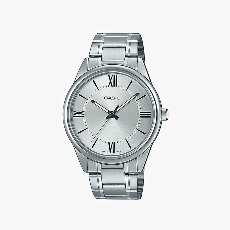 Casio Mtp-V005d-7b5udf Elegant Timekeeper - Stylish Stainless Steel Men's Watch by i-watch