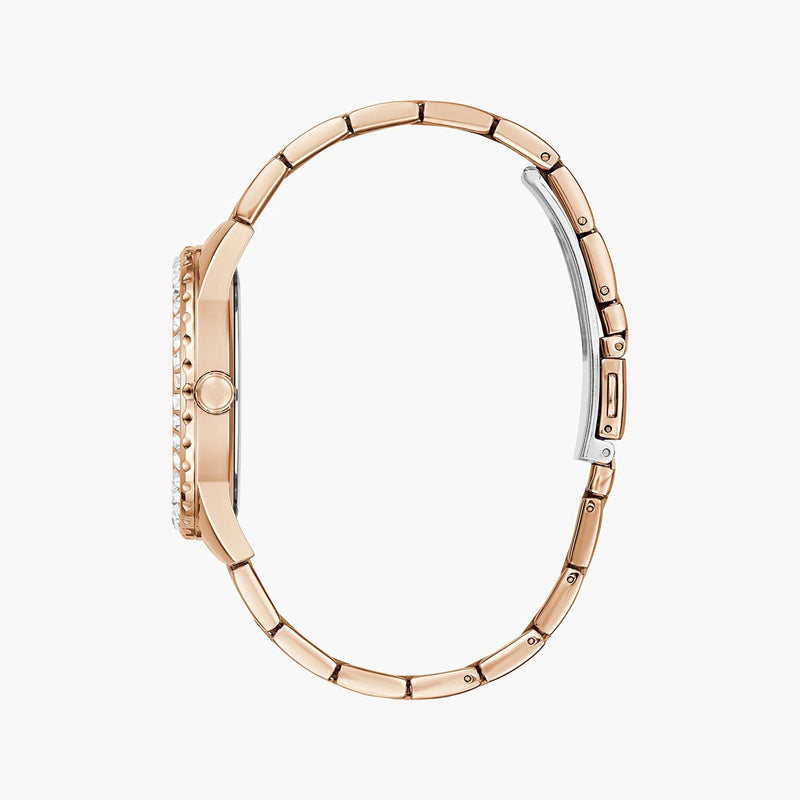 Guess Women's Rose Gold Watch, Black Dial | Gw0111l3 by i-watch