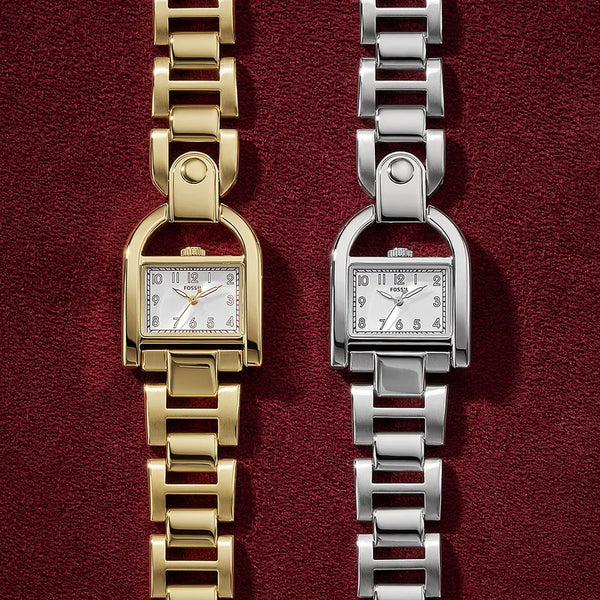 Fossil Women's Silver Stainless Steel Watch, Silver Dial | Es5326 by i-watch
