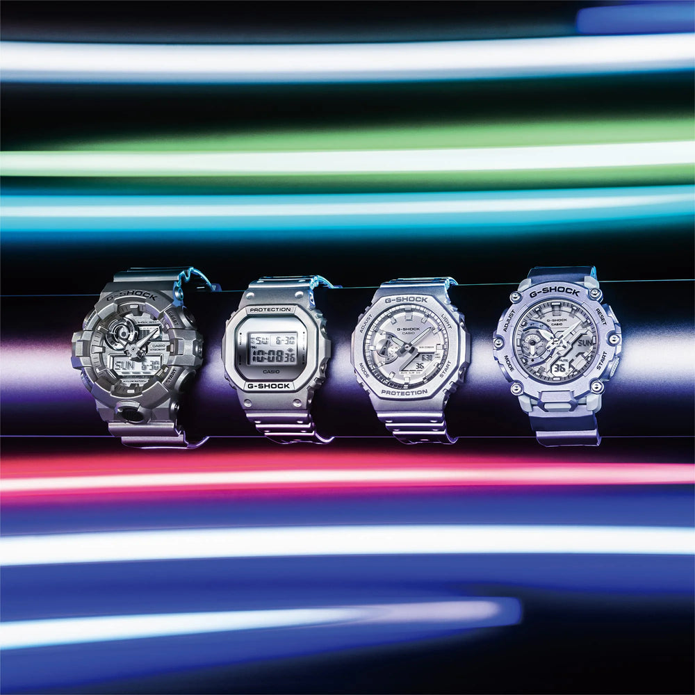 Casio G-Shock Men's Silver Carbon/Resin Watch | Ga-2100ff-8aer by i-watch