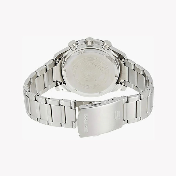 Casio Men's Silver Stainless Steel Watch, Black Dial | Efs-S540db-1auef by i-watch
